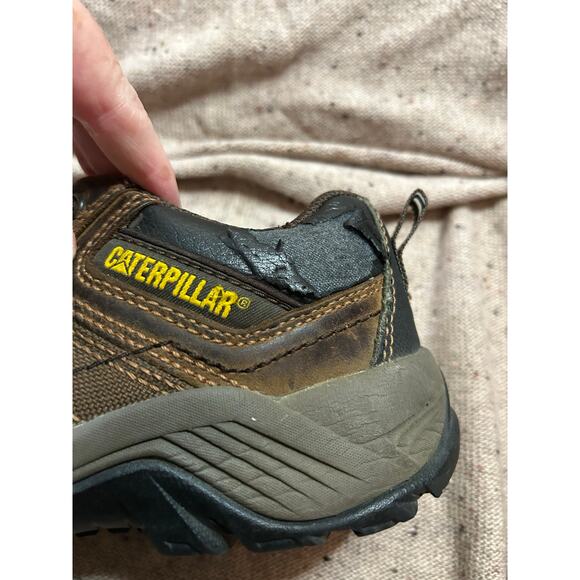Women's Caterpillar Composite Toe Work Shoes 8.5 Good with some peeling - Picture 3 of 10